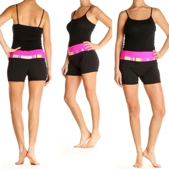 🌻 Lululemon Run Fast Track Short
Black/Groovy Stripe Multi/ Raspberry Glo Light - Picture 8 of 8